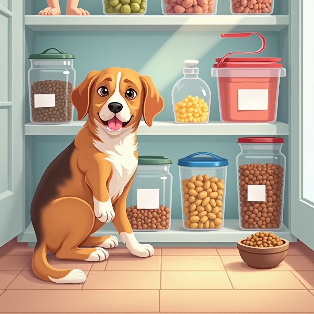 Wie lagert man Hundefutter: Beste Praktiken für Sicherheit und Frische.
