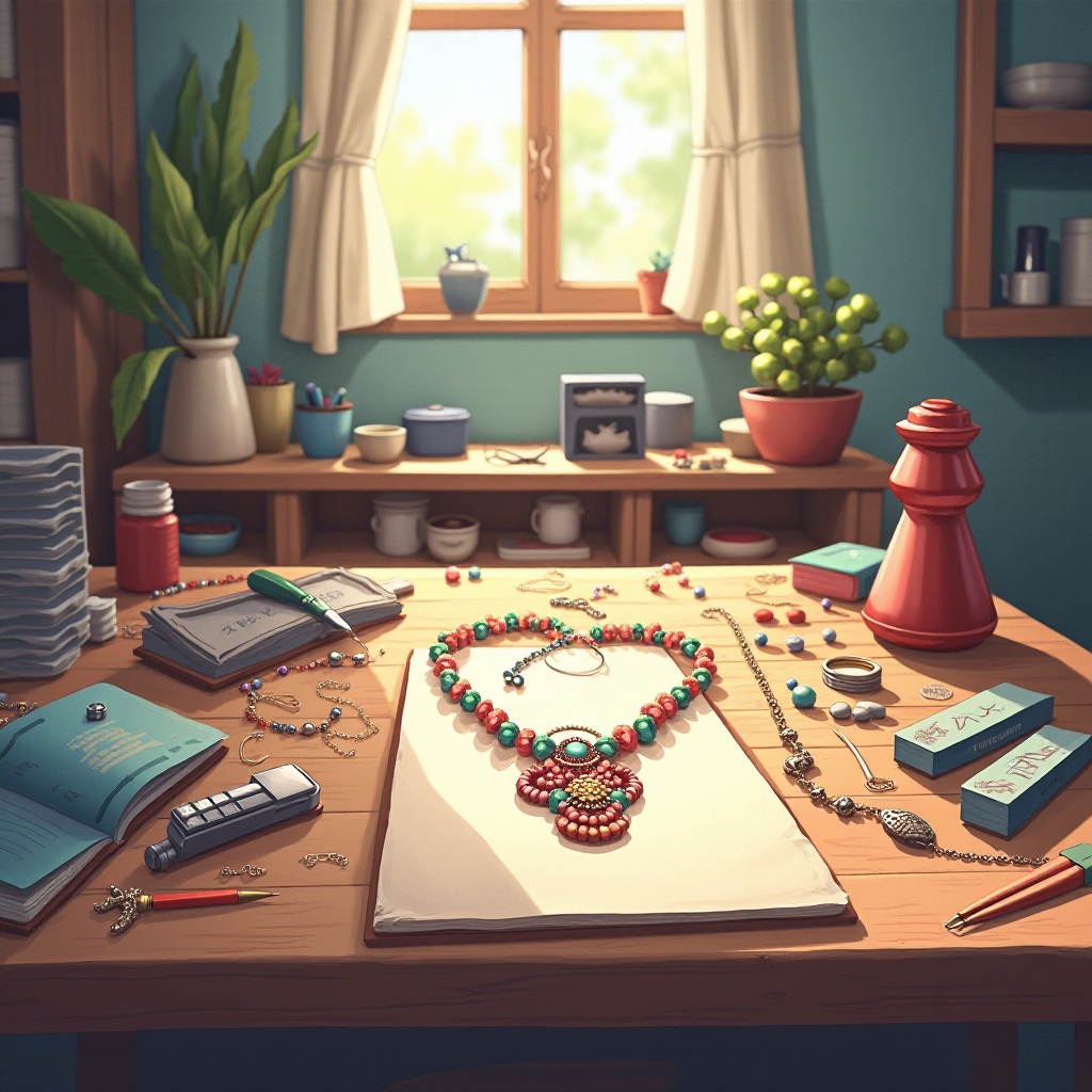 Wie man eine Halskette macht: Ein vollständiger Leitfaden für Bastelbegeisterte.