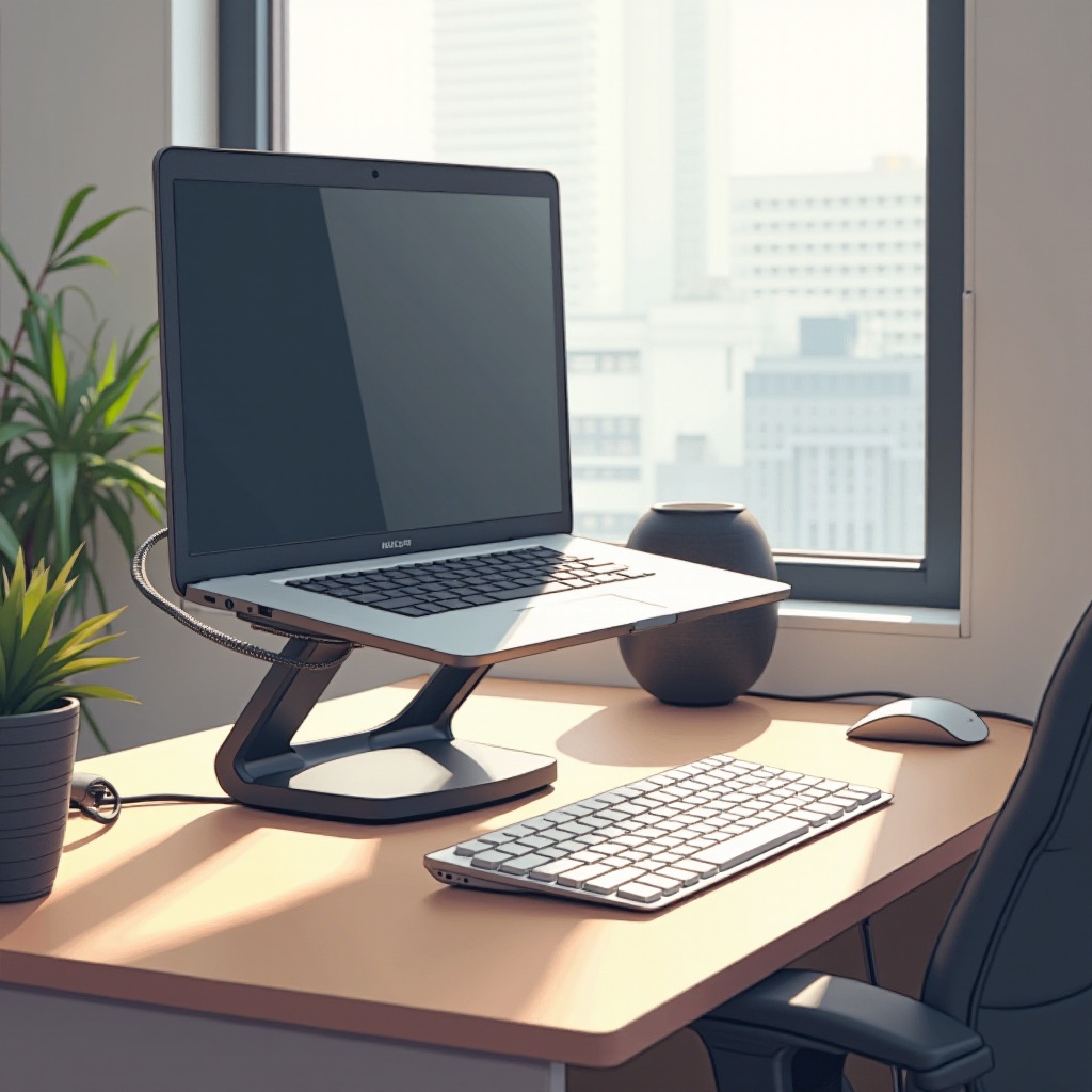 Umgestaltung Ihres Arbeitsplatzes: Verwenden eines Laptops als Desktop