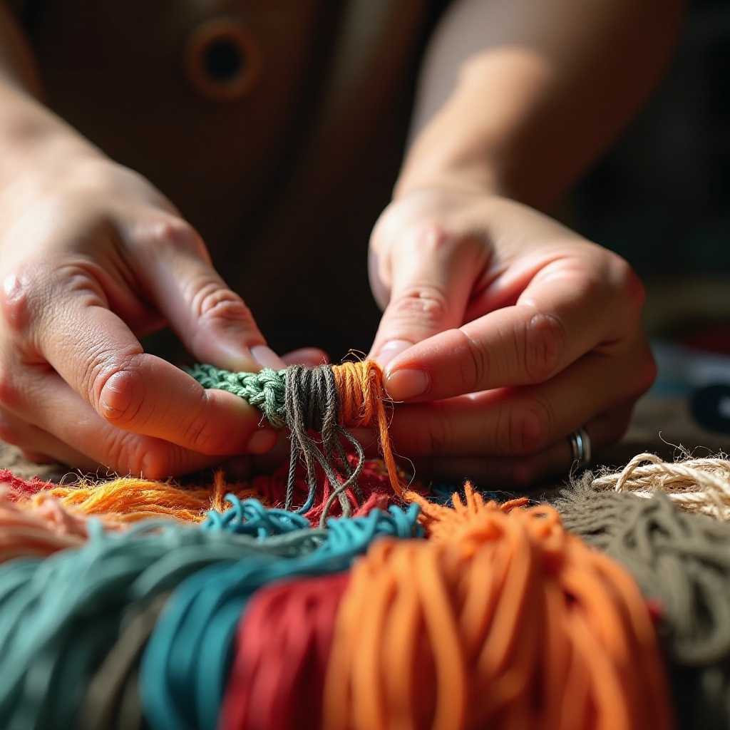 Anleitung zur Herstellung eines geflochtenen Hanfarmbands: Ein umfassender Leitfaden